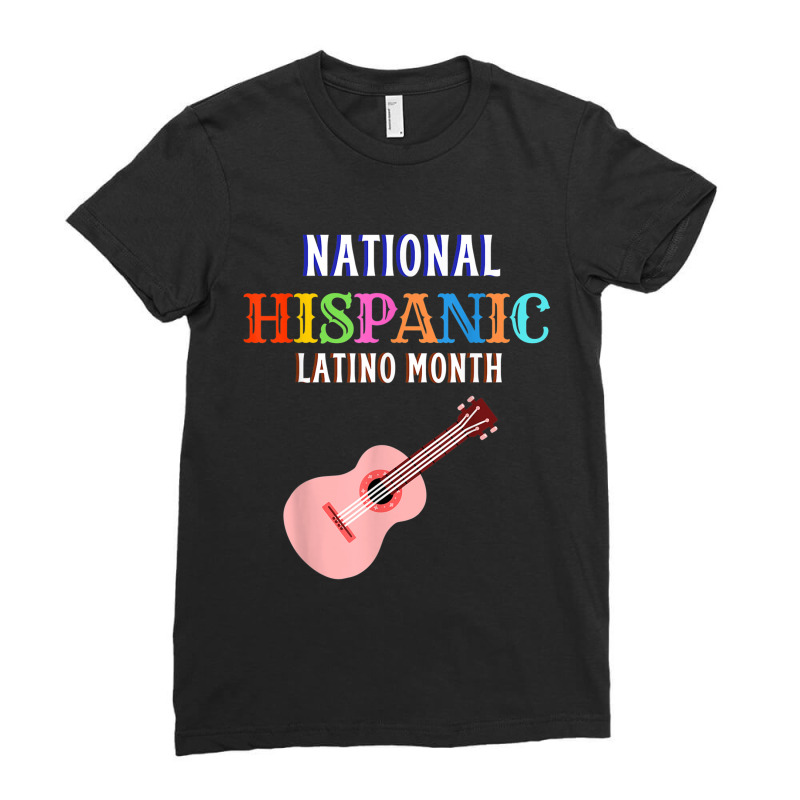 Hispanic Ceremony Month Prideful Latin Spanish Amigo Gifts Gifts Women Ladies Fitted T-Shirt by TyrellDesign | Artistshot