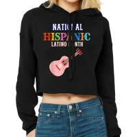 Hispanic Ceremony Month Prideful Latin Spanish Amigo Gifts Gifts Women Cropped Hoodie | Artistshot