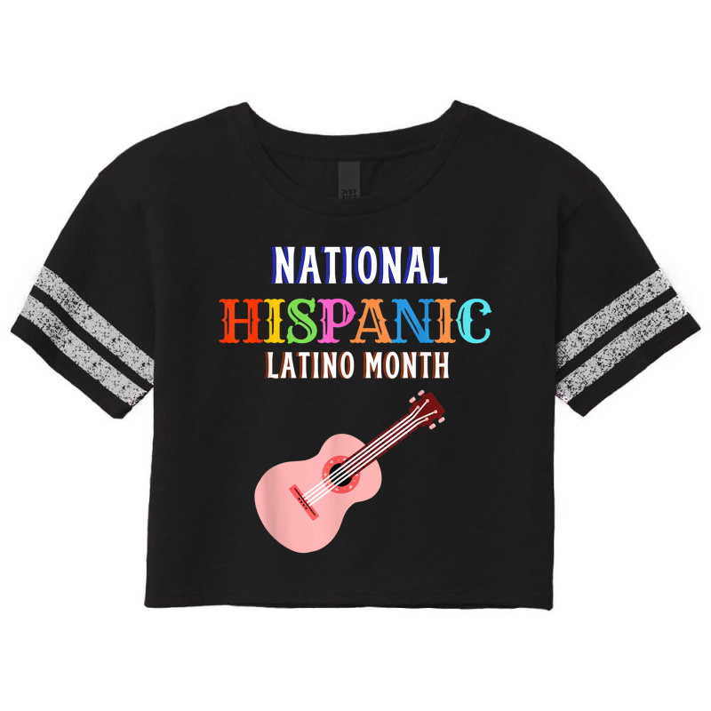 Hispanic Ceremony Month Prideful Latin Spanish Amigo Gifts Gifts Women Scorecard Crop Tee by TyrellDesign | Artistshot