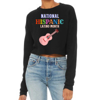 Hispanic Ceremony Month Prideful Latin Spanish Amigo Gifts Gifts Women Cropped Sweater | Artistshot