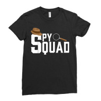 Spy Squad Police Crime Investigator Private Detective Team Ladies Fitted T-shirt | Artistshot