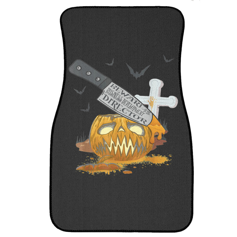 Business Development Director Funny Halloween Party Front Car Mat | Artistshot