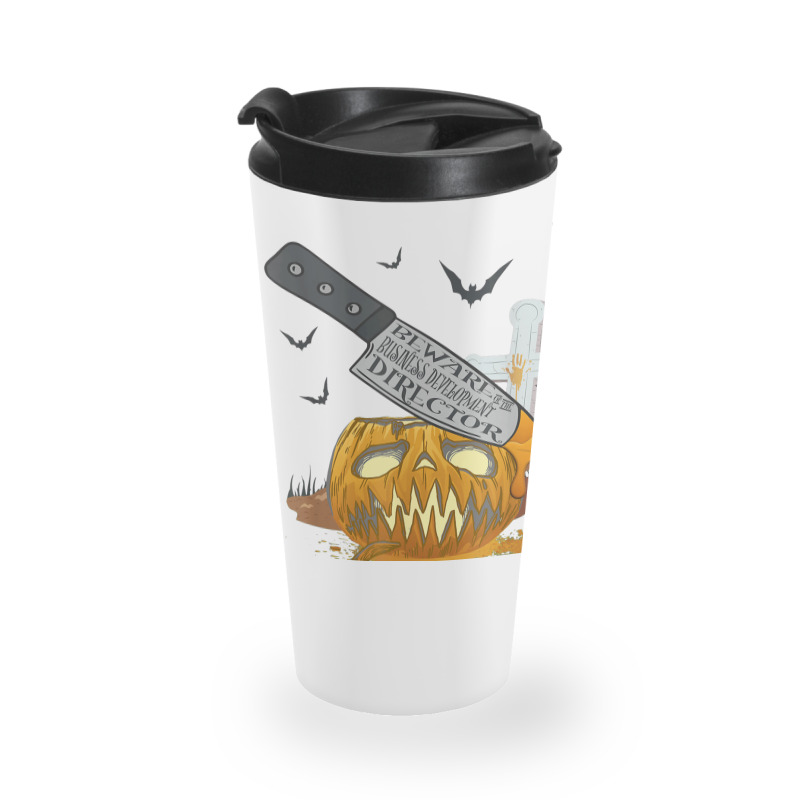 Business Development Director Funny Halloween Party Travel Mug | Artistshot