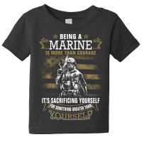 Being A Marine Sportswear Baby Tee | Artistshot