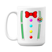 Clown Costume Funny Circus Halloween Costumes 15 Oz Coffee Mug | Artistshot