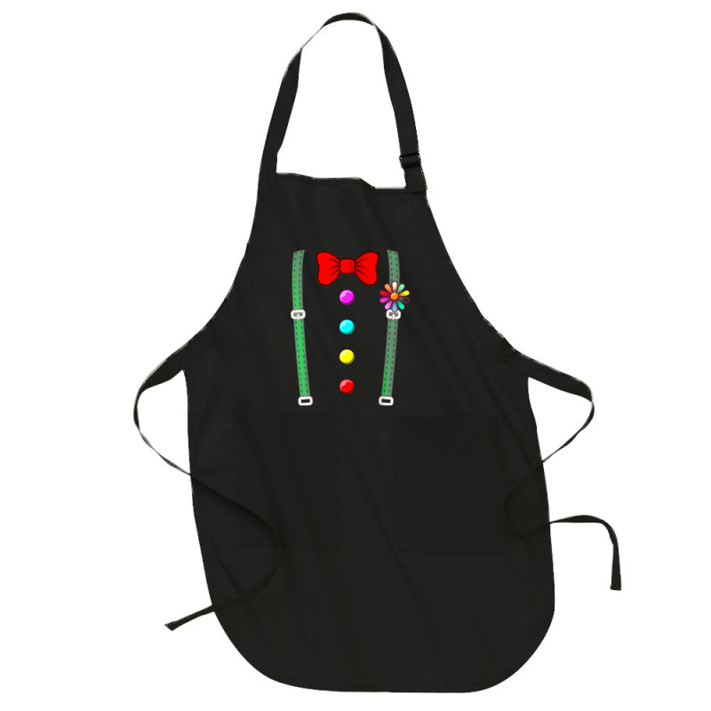 Clown Costume Funny Circus Halloween Costumes Full-length Apron | Artistshot