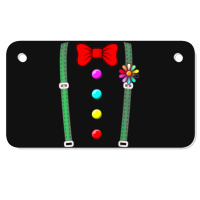 Clown Costume Funny Circus Halloween Costumes Motorcycle License Plate | Artistshot