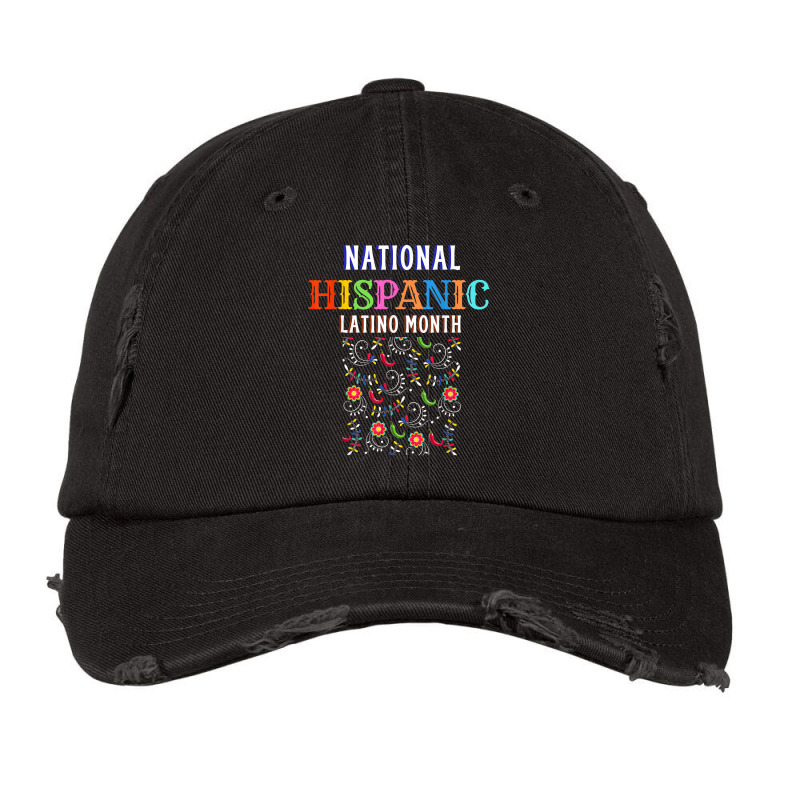 Hispanic Ceremony Month Prideful Latin Spanish Amigo Gifts Mens Womens Vintage Cap by TyrellDesign | Artistshot