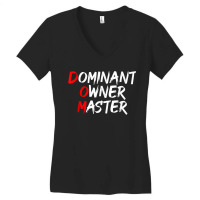 Dominant Owner Master Secret Bdsm Sex Names Gift Women's V-neck T-shirt | Artistshot