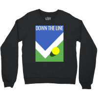 Tennis Player Open Fans  Down The Line  New York  Us Crewneck Sweatshirt | Artistshot