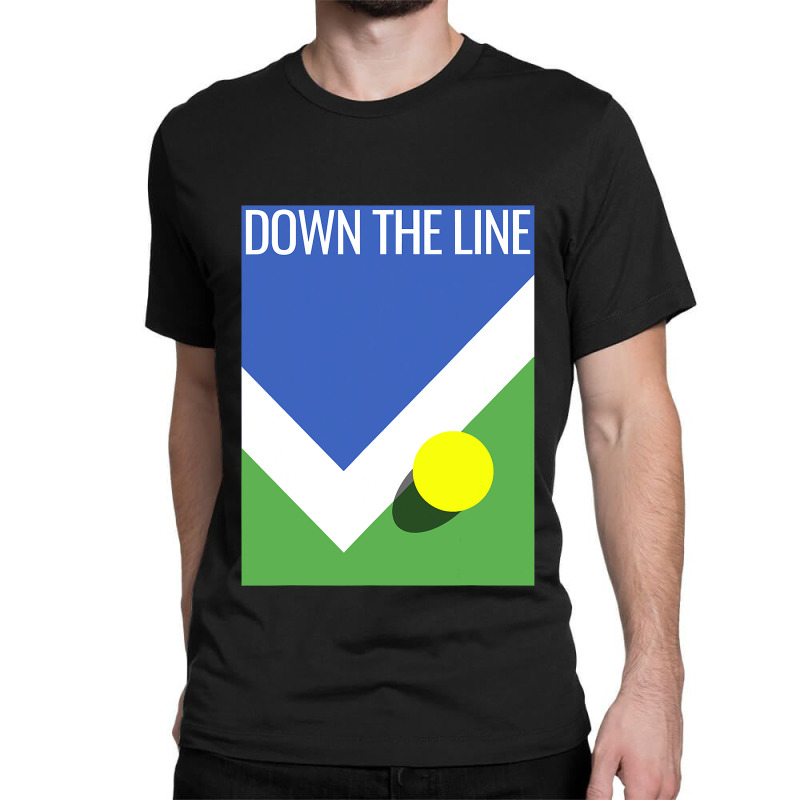 Tennis Player Open Fans  Down The Line  New York  Us Classic T-shirt | Artistshot