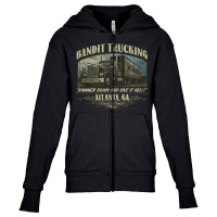 Bandit Trucking, The Bandit Trucking, Bandit, Trucking, Bandit Truckin Youth Zipper Hoodie | Artistshot