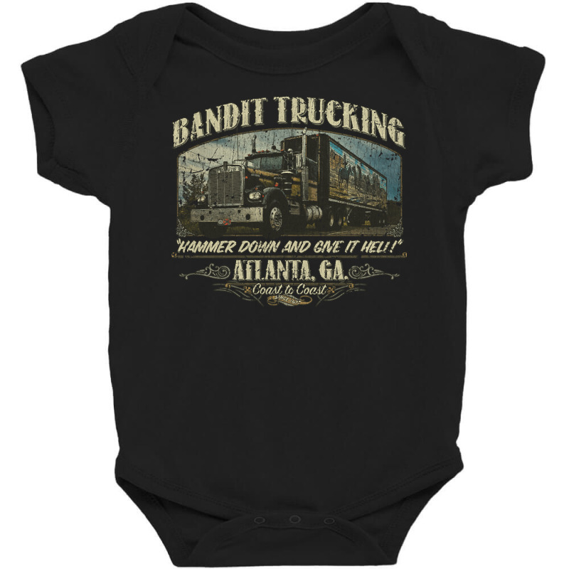 Bandit Trucking, The Bandit Trucking, Bandit, Trucking, Bandit Truckin Baby Bodysuit by SHOPQUEEN | Artistshot