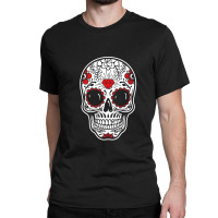 Sugar Skull Day Of The Dead Calavera Classic T-shirt | Artistshot