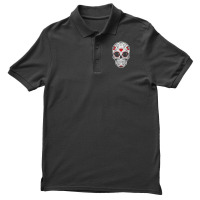 Sugar Skull Day Of The Dead Calavera Men's Polo Shirt | Artistshot