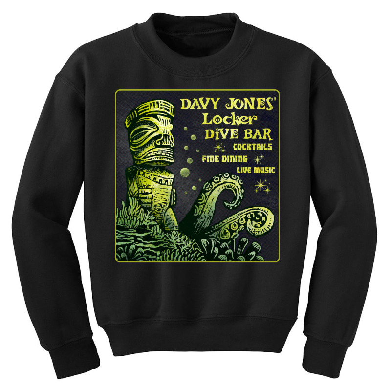 Davy Jone Locker, Davy Jone Locker Art, Davy Jone Locker Vitage, Davy  Youth Sweatshirt by SHOPBEEERQ | Artistshot