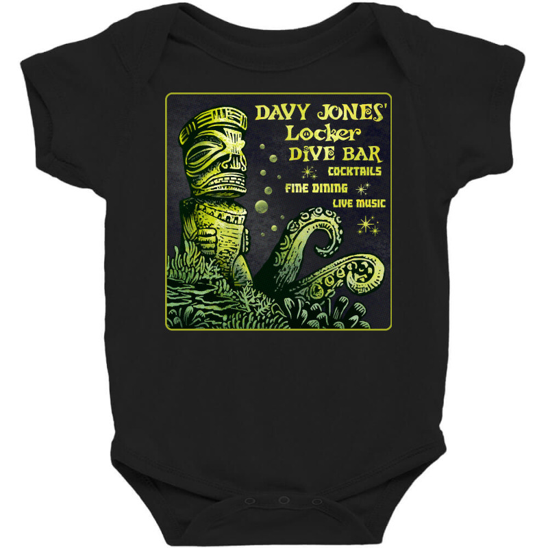 Davy Jone Locker, Davy Jone Locker Art, Davy Jone Locker Vitage, Davy  Baby Bodysuit by SHOPBEEERQ | Artistshot