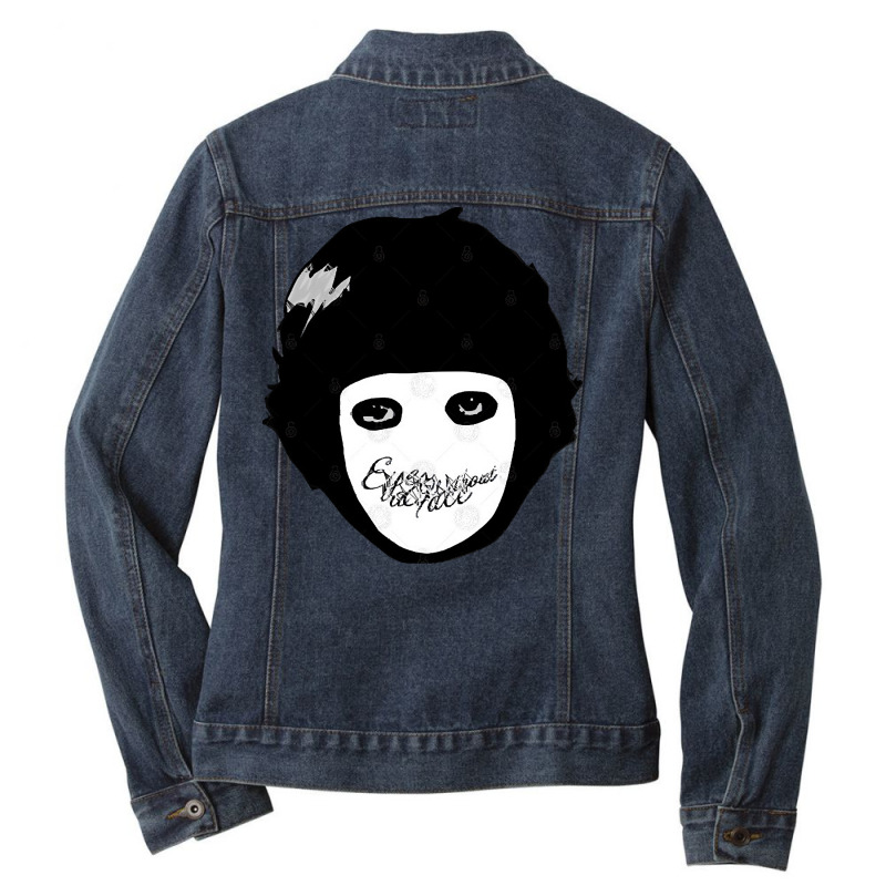 Eyes Without A Face, The Eyes Without A Face, Eyes Without A Face Art, Ladies Denim Jacket | Artistshot