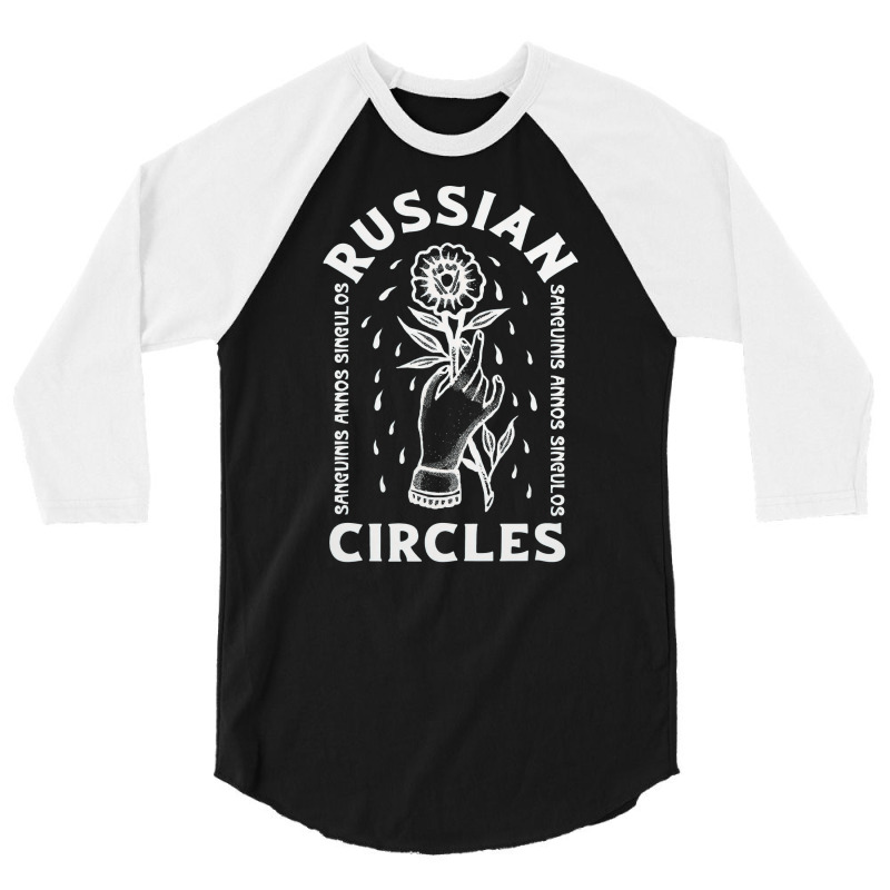 Russian Circles, Russian Circles Vintage, Russian Circles Art, Russian 3/4 Sleeve Shirt | Artistshot