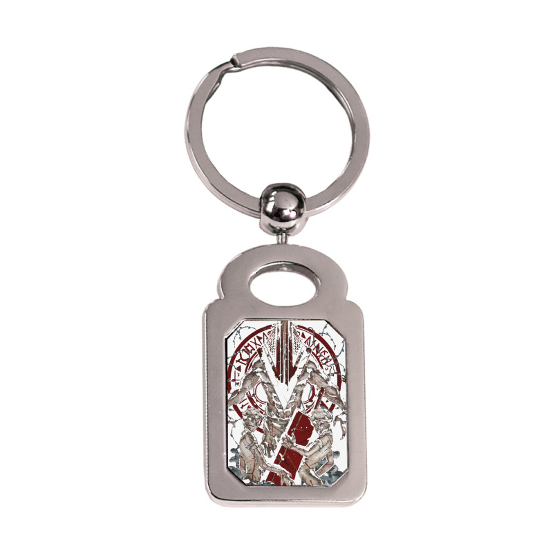 Pyramid Head, Silent Hill Silver Rectangle Keychain | Artistshot