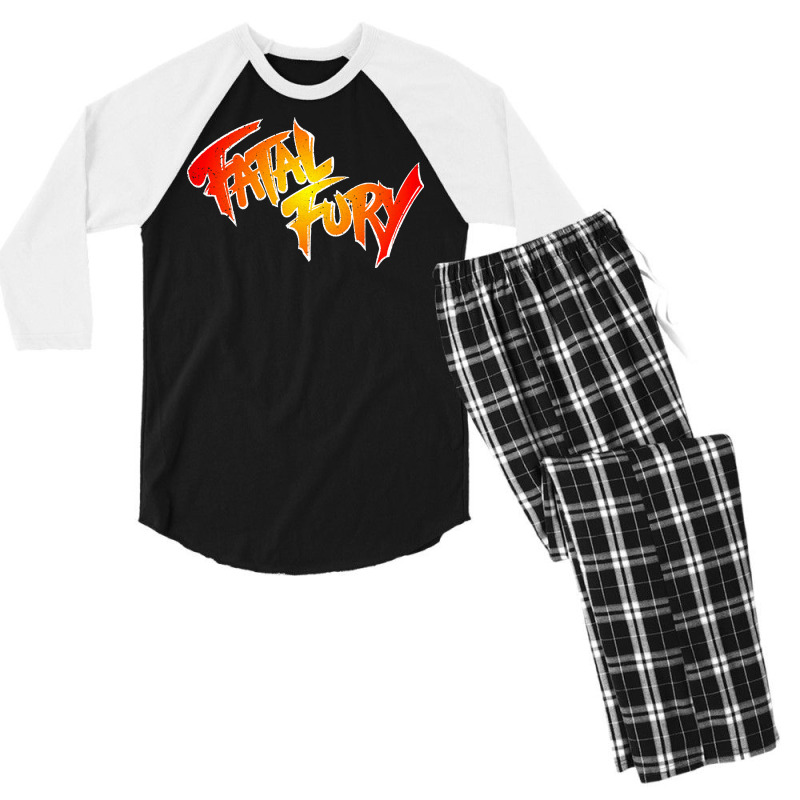 Fatal Fury Neo Geo, Fatal Fury Neo Geo Art, Fatal Fury Neo Geo Vintage Men's 3/4 Sleeve Pajama Set by SHOPTHIS | Artistshot