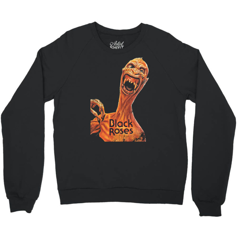 Black Roses, The Black Roses, Black Roses Art, Black Roses Vintage, Bl Crewneck Sweatshirt | Artistshot