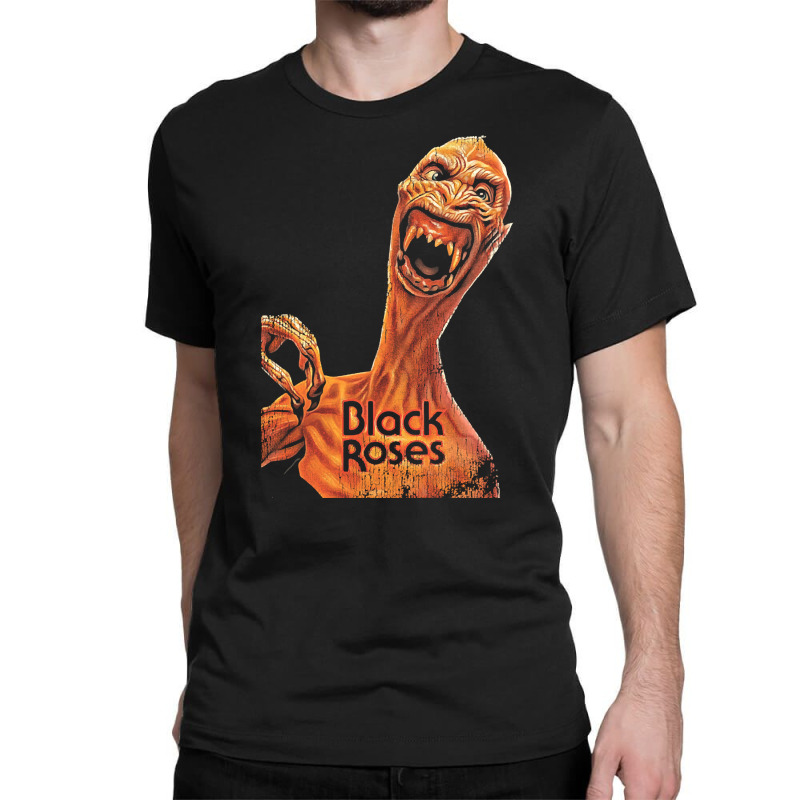 Black Roses, The Black Roses, Black Roses Art, Black Roses Vintage, Bl Classic T-shirt | Artistshot