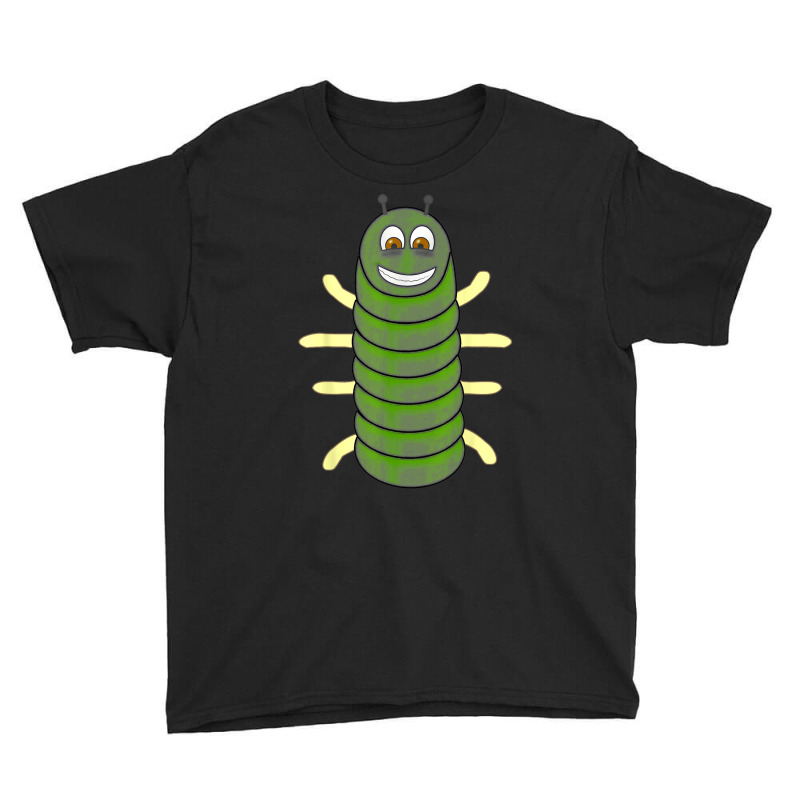 Green Caterpillar Character Cute Animal Halloween Costume Youth Tee | Artistshot