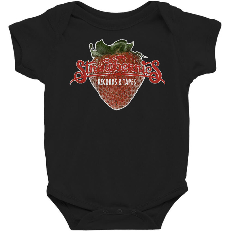 Strawberries Records Studio, Strawberries Records Studio Art, Strawber Baby Bodysuit by SHOPBEEERQ | Artistshot