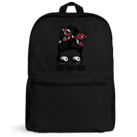 Billiard Ball Mom Billiard Player Bandana Mom Messy Bun Hair Backpack | Artistshot