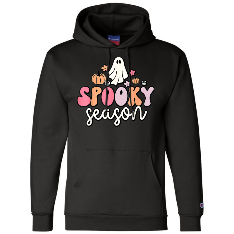 Groovy Ghost Spooky Season Champion Hoodie | Artistshot