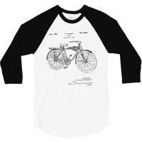 Schwinn Bicycle, Schwinn Bicycle Vintage, Schwinn Bicycle Art, Schwinn 3/4 Sleeve Shirt | Artistshot