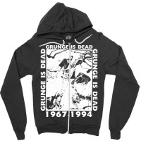 Grunge Is Dead, The Grunge Is Dead, Grunge Is Dead Art, Grunge Is Dead Zipper Hoodie | Artistshot