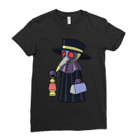 Music Vintage Retro Plague Doctor Black For Mens Womens Ladies Fitted T-shirt | Artistshot