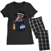 Music Vintage Retro Plague Doctor Black For Mens Womens Women's Pajamas Set | Artistshot