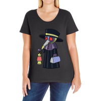 Music Vintage Retro Plague Doctor Black For Mens Womens Ladies Curvy T-shirt | Artistshot