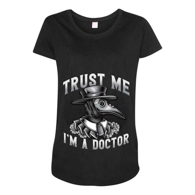 Music Vintage Retro Plague Doctor Black Men Women Maternity Scoop Neck T-shirt | Artistshot