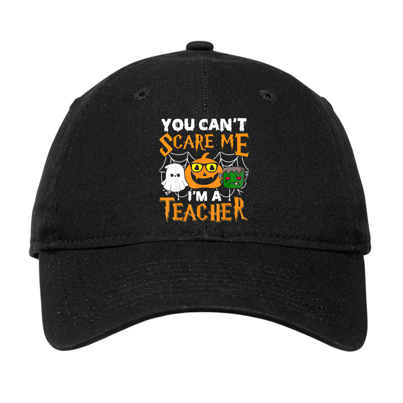 Halloween 2022 You Cant Scare Me Im A Teacher Scary Ghost Adjustable Cap by Bestshirt | Artistshot