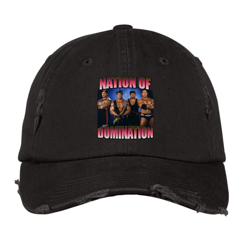 Nation Of Domination, Nation Of Domination Art, Nation Of Domination P Vintage Cap by SHOPBEEERQ | Artistshot