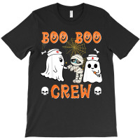 Halloween Boo Boo Crew Nurse Ghost T-shirt | Artistshot