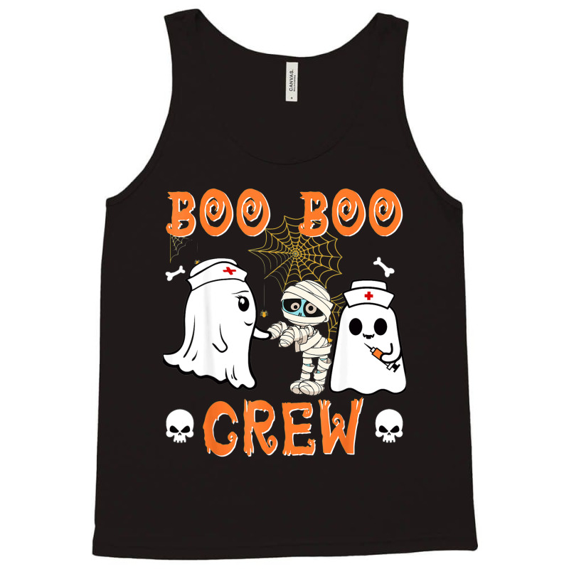 Halloween Boo Boo Crew Nurse Ghost Tank Top | Artistshot