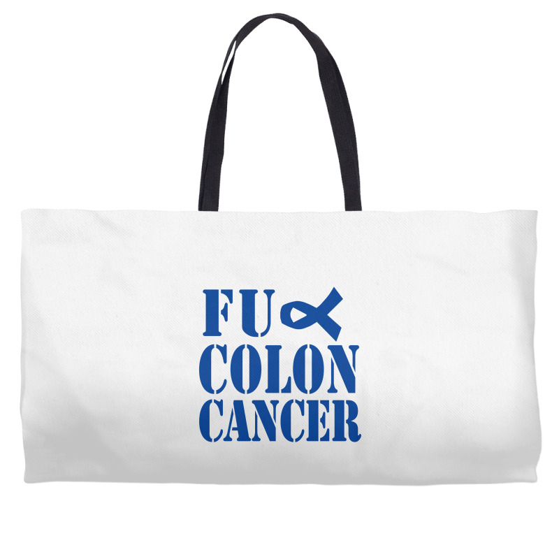 Fuck Colon Cancer Weekender Totes | Artistshot