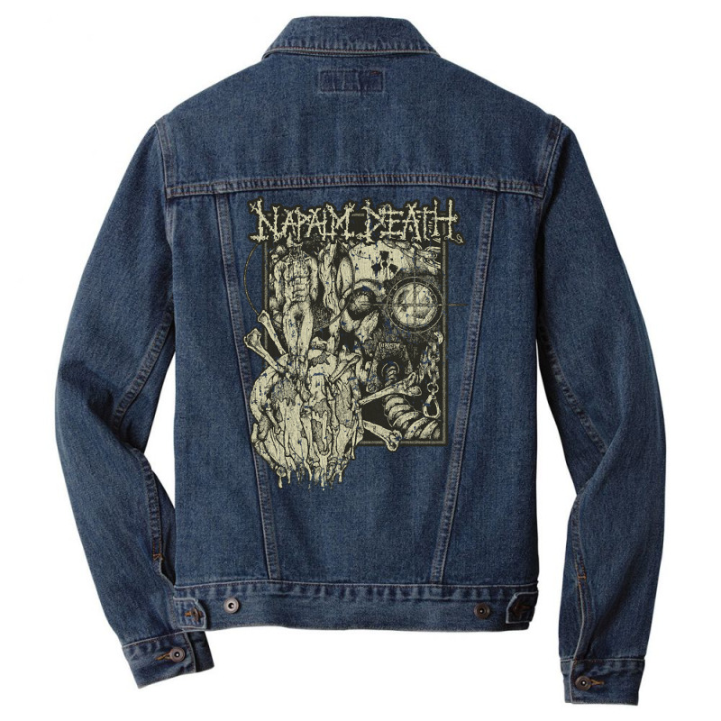 Napam Death, The Napam Death, Harmony Corruption, Napam Death Art, Nap Men Denim Jacket | Artistshot