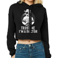 Retro  Pandemic Mens Womens Cropped Hoodie | Artistshot