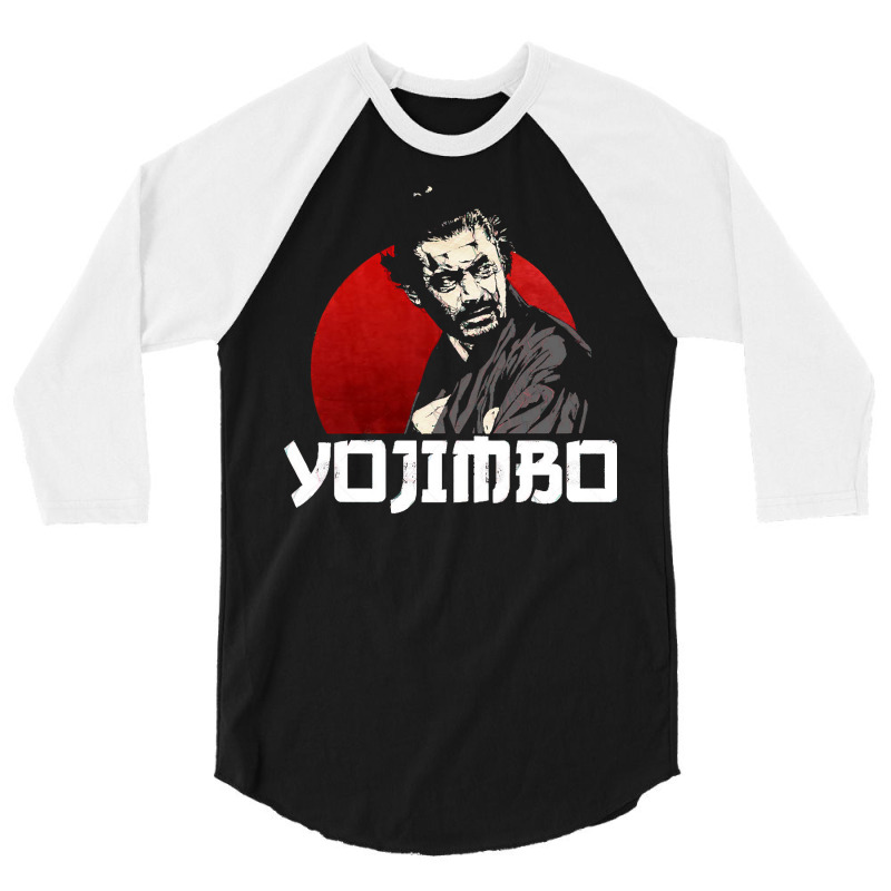 Yojimbo, Yojimbo Vintage, Yojimbo Art, Yojimbo Painting, The Yojimbo,  3/4 Sleeve Shirt | Artistshot