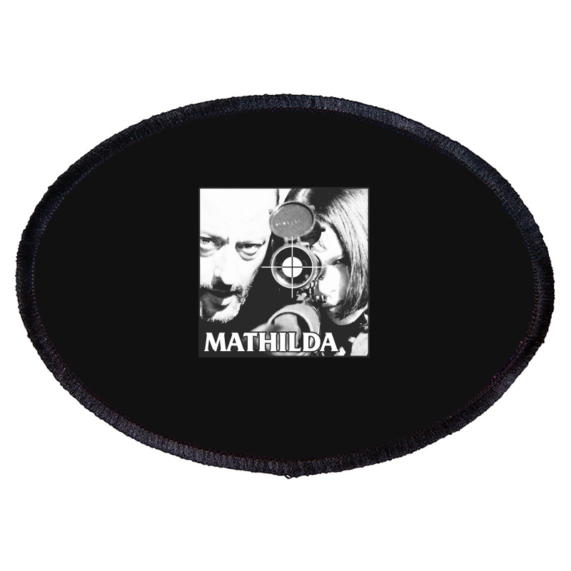 Mathilda, The Mathilda, Mathilda Art, Mathilda Vintage, Mathilda Paint Oval Patch | Artistshot