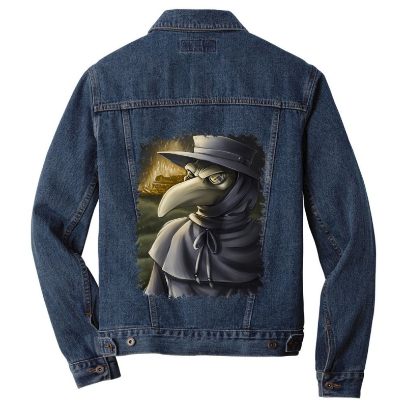 Vintage Photograp Surgeons Funny Gift Men Denim Jacket | Artistshot