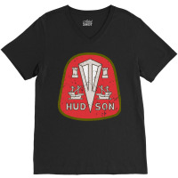 Hudson, The Hudson, Hudson Art, Hudson Vintage, Hudson Painting, Hudso V-neck Tee | Artistshot