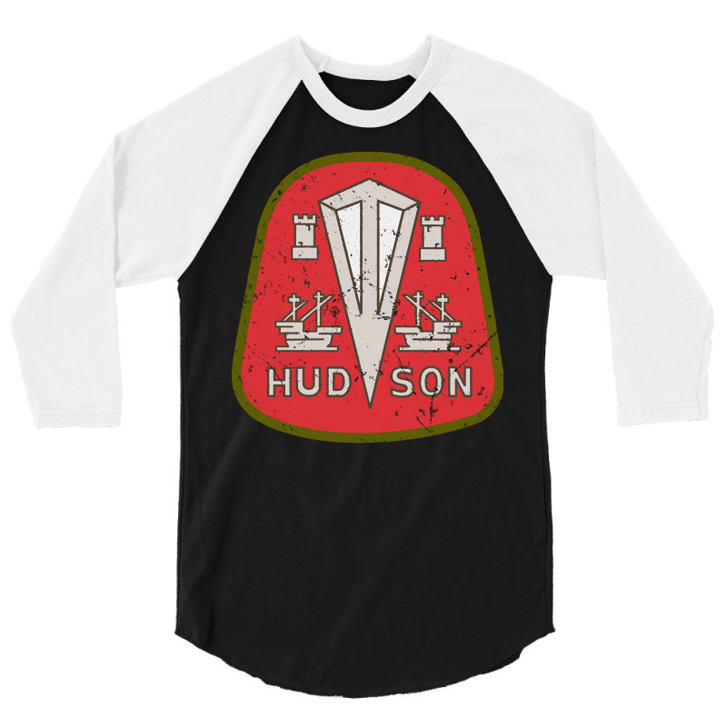 Hudson, The Hudson, Hudson Art, Hudson Vintage, Hudson Painting, Hudso 3/4 Sleeve Shirt | Artistshot