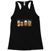 Halloween Coffee Pumpkin Latte Spice Coffee Love Fall Season Racerback Tank | Artistshot